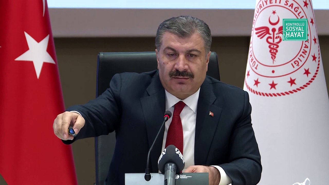 ANKARA - Bakan Koca 'Ankara'da servis doluluk oranı yüzde 62,3, yoğun bakım doluluk oranı yüzde 75,4, solunum cihazı doluluk oranı yüzde 28,9''