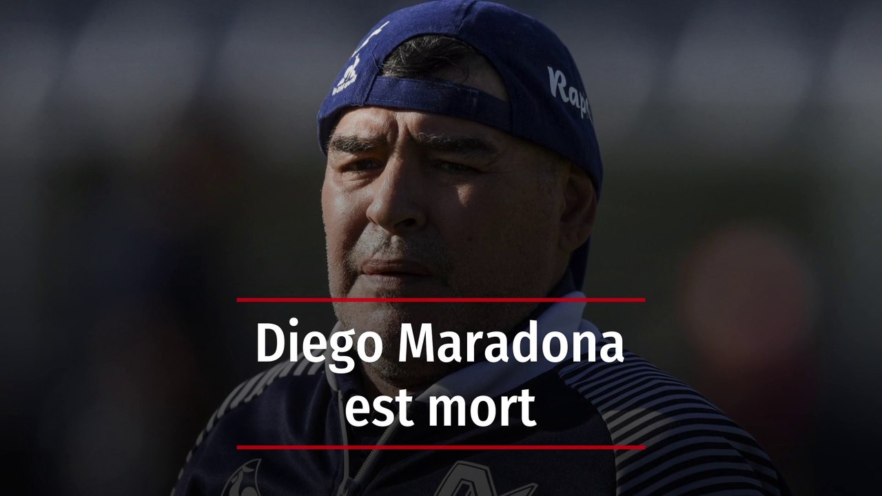 Diego Maradona est mort