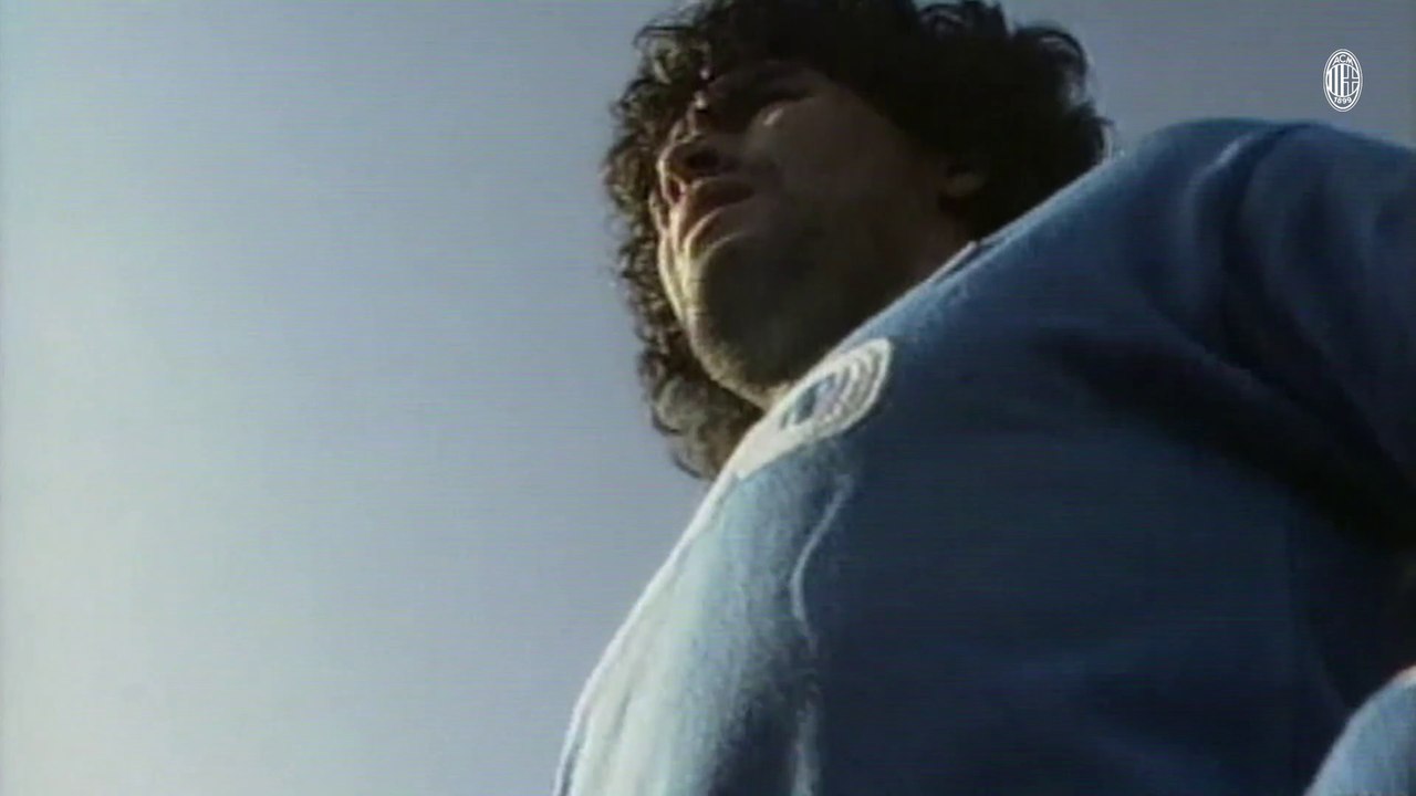 "Ciao Diego": il saluto del Milan a Diego Arman...