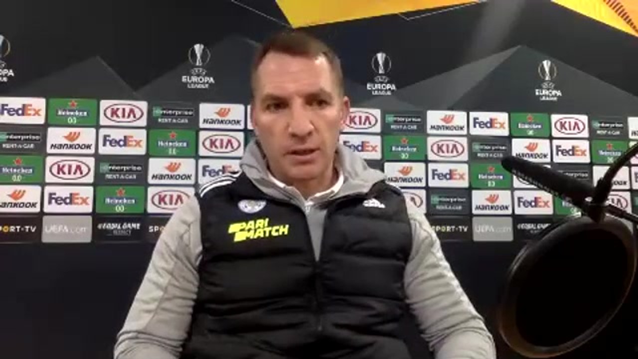 Rodgers refusing to take Braga for granted