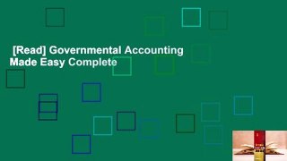 [Read] Governmental Accounting Made Easy Complete