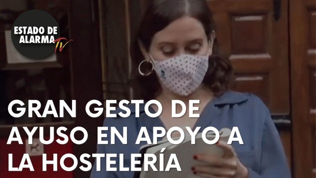 Especial GESTO de la presidenta ISABEL DÍAZ AYUSO en apoyo a la HOSTELERÍA en CASA BOTÍN