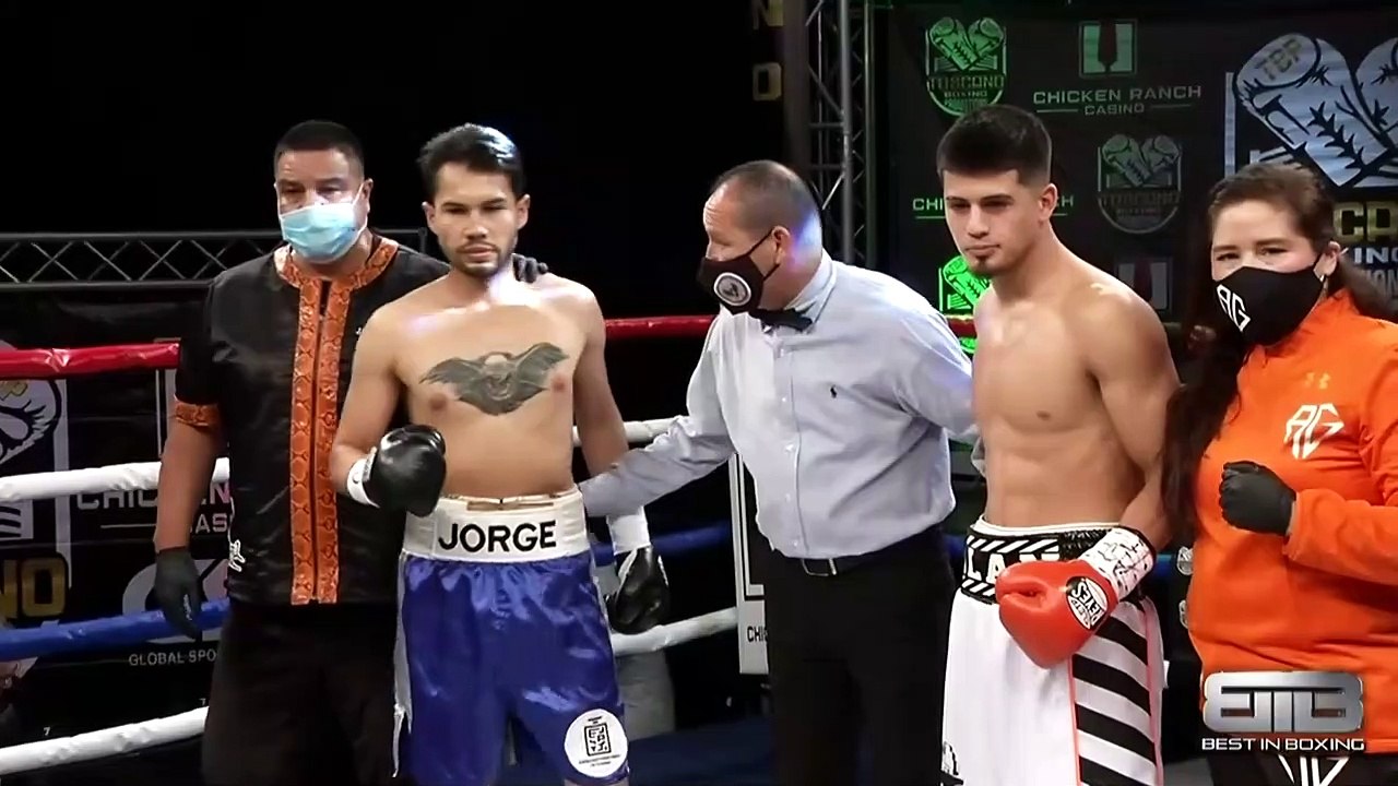 Alan Garcia vs Jorge Garcia (21-11-2020) Full Fight