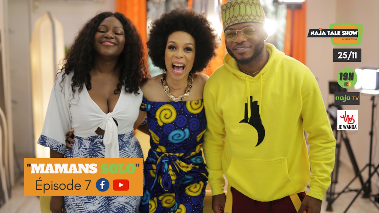 "Mamans solo" avec Magasco, Marylène Owona et Céline V. Fotso dans Naja Talk Show