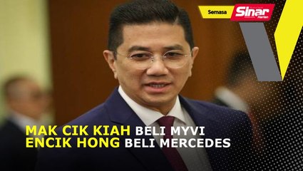 Mak Cik Kiah beli Myvi, Encik Hong beli Mercedes