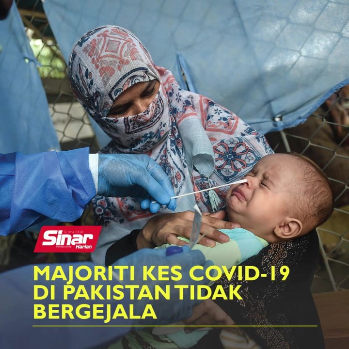 Majoriti kes Covid-19 di Pakistan tidak bergejala