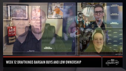 DraftKings Week 12 Low Ownership and Bargain Buys