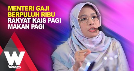 Menteri gaji berpuluh ribu, rakyat kais pagi makan pagi