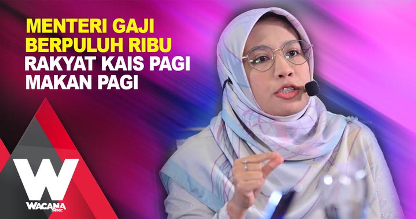 Menteri gaji berpuluh ribu, rakyat kais pagi makan pagi