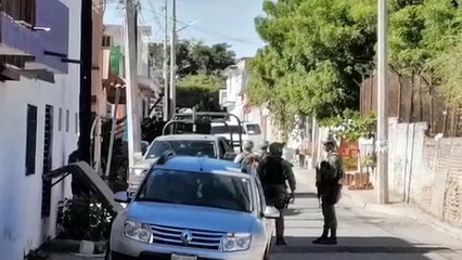 Guardia Nacional y Ejército realizan operativo en el sector Humaya de Culiacán