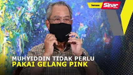 Muhyiddin tidak perlu pakai gelang pink