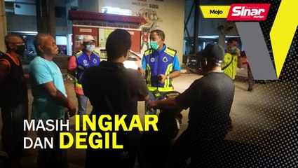 Masih ingkar dan degil