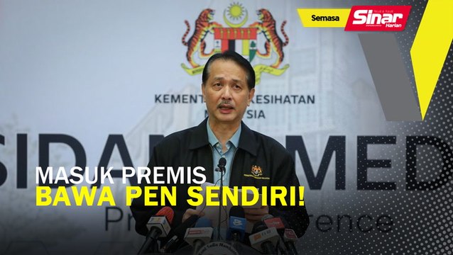 Masuk premis, bawa pen sendiri