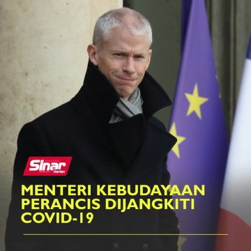 Menteri Kebudayaan Perancis dijangkiti Covid-19