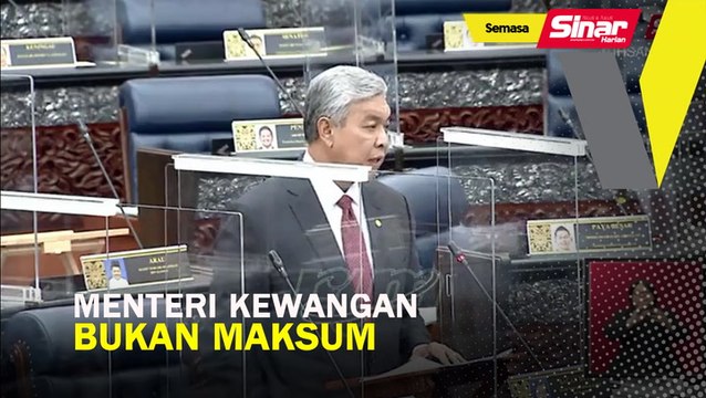 Menteri Kewangan bukan maksum: Zahid Hamidi