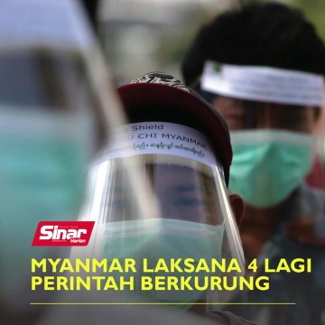 Myanmar laksana 4 lagi perintah berkurung