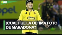 Así fue la última foto con vida de Diego Maradona