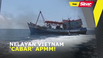 Nelayan Vietnam rempuh APMM, lempar bom