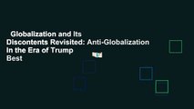 Globalization and Its Discontents Revisited: Anti-Globalization in the Era of Trump  Best