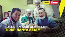 PRK Chini: Calon BN akui gementar, tidur hanya sejam