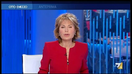Marco Travaglio , Stefano Bonaccini , Silvia Sciorilli Borrelli, e Rehinold Messner a Otto e Mezzo 25/11/2020