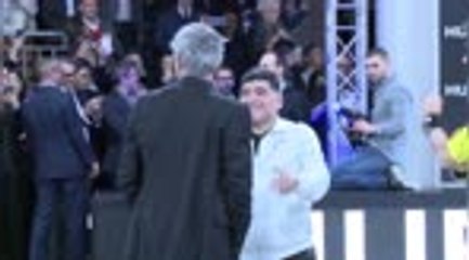 Remembering when Maradona and Mourinho shared an emotional hug