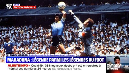 Angel Marcos à propos de Diego Maradona: "Il était bien différent des autres"