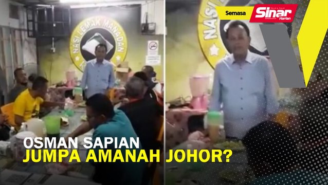 Osman Sapian jumpa Amanah Johor?