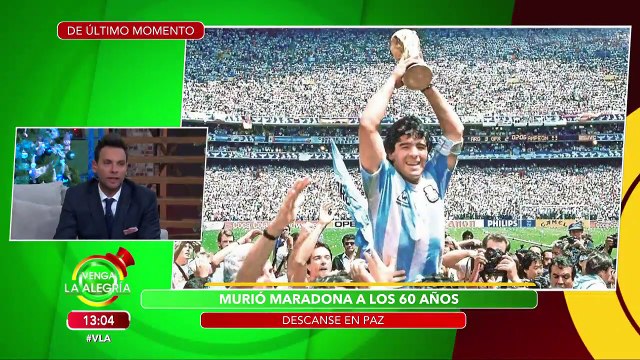 ¡La vida y carrera del astro del fútbol argentino, Diego Armando Maradona! | Venga La Alegría