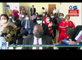 RTG/  L’Union Européenne fait don de matériels informatique à la COPAC