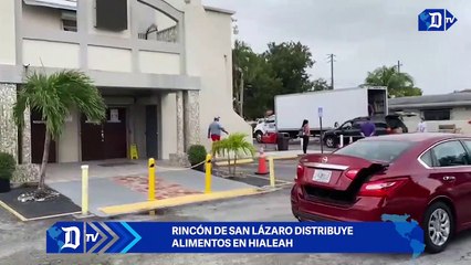 Rincón de San Lázaro distribuye alimentos en Hialeah