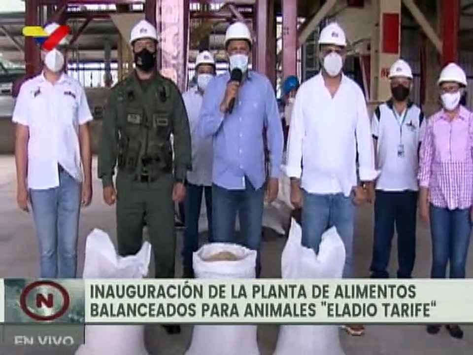 Planta de Alimentos Balanceados para animales "Eladio Tarife" beneficia a pequeños productores del edo. Barinas con 70 TON de producción