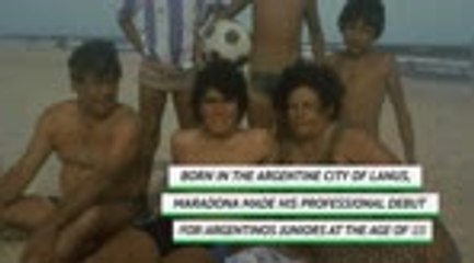 Obituary - Argentina legend Diego Maradona dies aged 60