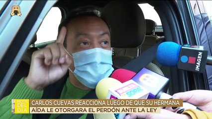 ¡Carlos Cuevas dice que el perdón que le otorgó su hermana Aída, 'es de chocolate'! | Ventaneando