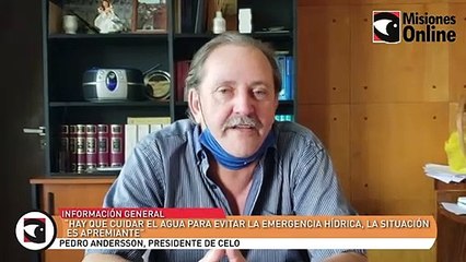 “Hay que cuidar el agua para evitar la emergencia hídrica, la situación es apremiante”