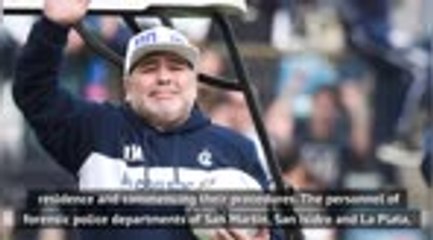Maradona died of natural causes according to local investigators
