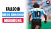 Diego Armando Maradona falleció a los 60 años