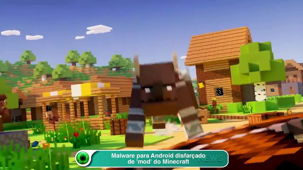 Malware para Android disfarçado de 'mod' do Minecraft