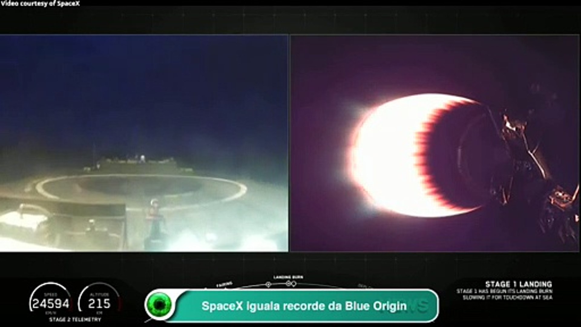 SpaceX iguala recorde da Blue Origin