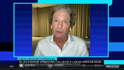 Brailovsky recuerda su carrera contra y de la mano de Maradona: FOX Sports Radio