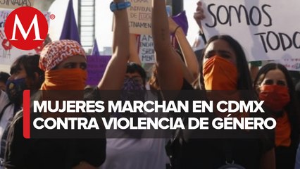 Así inició marcha contra violencia de género en CdMx
