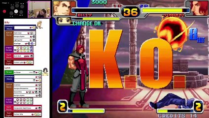 (MAME) Rage of the Dragons - 03 - Billy and Lynn - Level 5 - Pt 2
