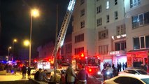 İSTANBUL - Apartman dairesinde çıkan yangın söndürüldü