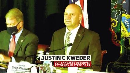 Justin Kweder Testifies At PA GOP Senate Hearing on 2020 Elections
