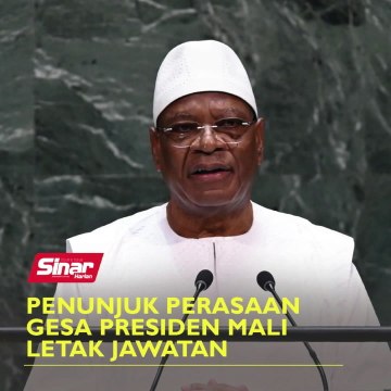 Penunjuk perasaan gesa Presiden Mali letak jawatan