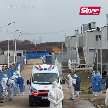 Pesakit koronavirus mula dipindahkan ke hospital baharu