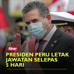 Presiden Peru letak jawatan selepas 5 hari