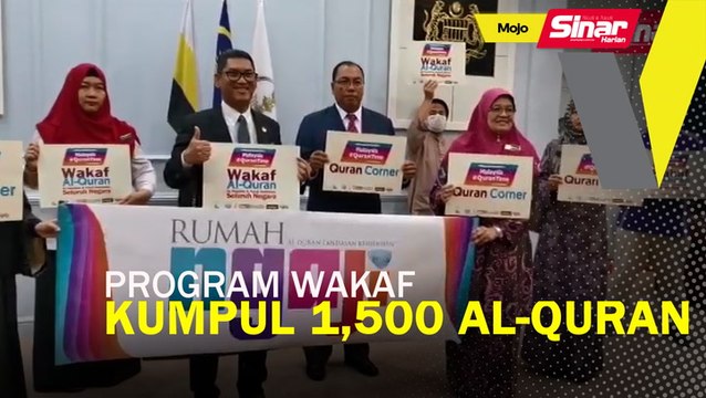 Program wakaf kumpul 1,500 al-Quran
