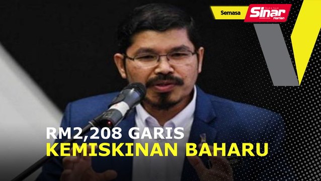 RM2,208 had pendapatan garis kemiskinan baharu