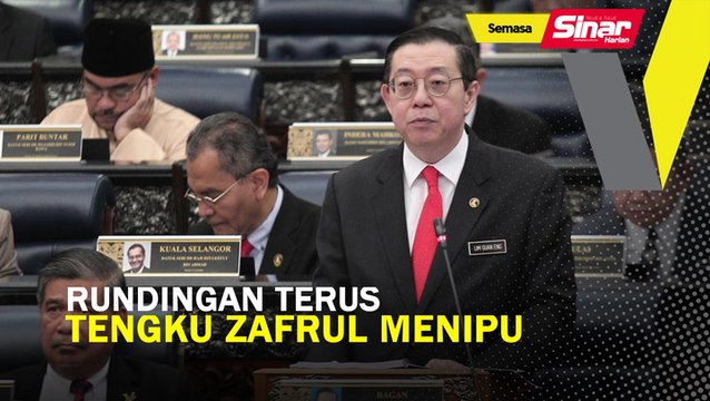 Rundingan terus, Tengku Zafrul menipu: Guan Eng